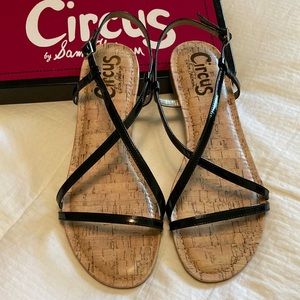 Circus by Sam Edelman black patent sandal